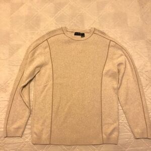 Axcess men's beige sweater XL‎